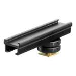 Rycote 037303 Short Hot Shoe Extension (10cm) Suitable for Male Flash Shoe Accessories Rycote 037303 Short Hot Shoe Extension (10cm) Suitable for Male Flash Shoe Accessories